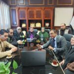 محافظ قنا يستقبل قائد الفرقة 15 دفاع جوي بالأقصر