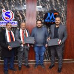 للاستعداد لمبادرة إقامة معارض أهلآ رمضان اجتماع تنسيقي مع التموين والتجار بمنوف.