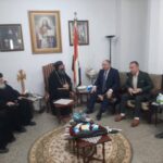 محافظ قنا يشارك أقباط دشنا احتفالات الميلاد ويؤكد وحدة النسيج الوطني