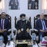 محافظ الجيزة يزور مقر مطرانية شمال الجيزة للتهنئة بعيد الميلاد المجيد