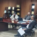 الرئيس عبد الفتاح السيسي يؤدى صلاة الفجر بمسجد العزيز الحكيم بمنطقة المقطم إيذانًا بافتتاحه