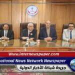 جولة تفقدية للمدير التنفيذي خلال متابعة الدورة الرمضانية لكرة القدم بنادي جامعة حلوان.