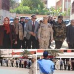 محافظ بورسعيد يعقد اجتماعًا لمتابعة الانتهاء من توصيل الكهرباء لمحطة تحلية مياه حي غرب.