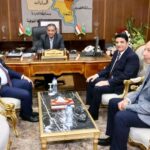 نائب محافظ الدقهلية يترأس لجنة لبحث طلبات مستثمري المنطقة الصناعية بجمصة.