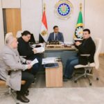 الغريب يلتقى عدداً من أعضاء مجلسي النواب والشيوخ