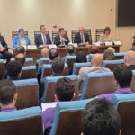 خلال جولة موسعة بأشمون  محافظ المنوفية يتفقد إنشاءات مدرسة السادات الثانوية التجارية .