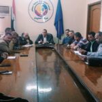 وكيل رى الفيوم يلتقي بمزارعين شكشوك والقرى المجاوره وممثلي الجمعيات الاهليه لبحث حلول لمشكلاتهم