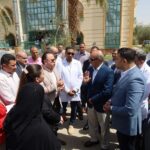 وزير التربية والتعليم يتفقد عددا من مدارس المرج لمتابعة خطة هيئة الأبنية التعليمية